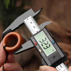 1 pieza ABS electrónico pantalla digital simple calibrador vernier para casa