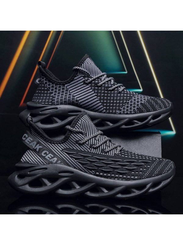 Zapatos de atletismo con patrón de letra - Imagen 5