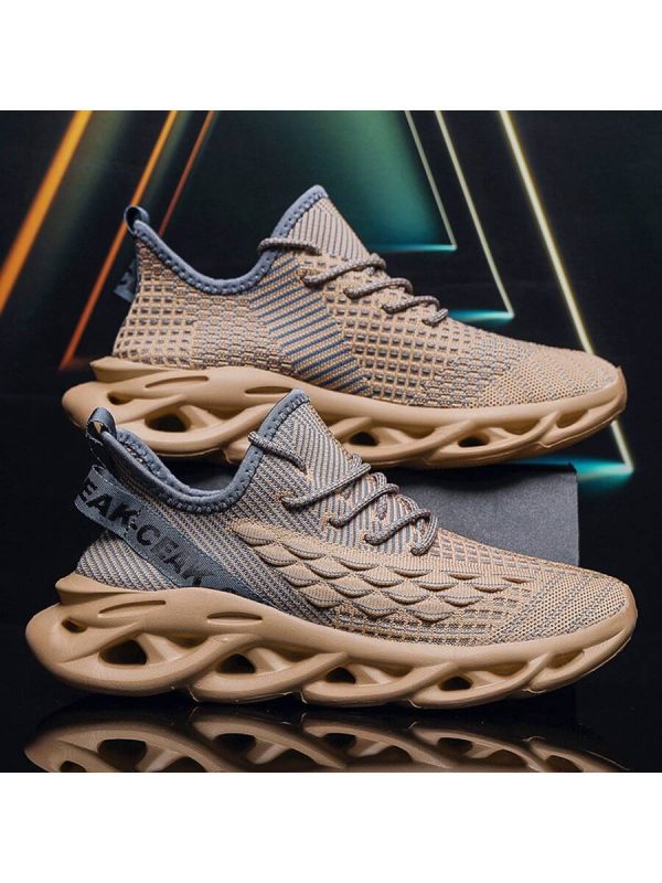 Zapatos de atletismo con patrón de letra - Imagen 6