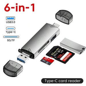 Lector De Tarjetas Usb 2.0 Multifuncional 6 En 1