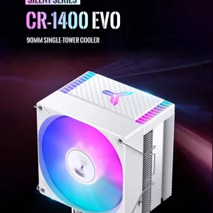 Radiador Enfriador De Aire Para Cpu Jonsbo Cr-1400 Evo Rgb Blanco