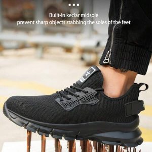 Zapatos de trabajo de seguridad con punta de acero