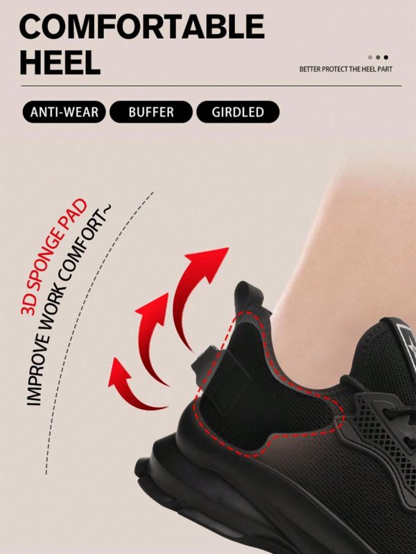 Zapatos de trabajo de seguridad con punta de acero - Imagen 12