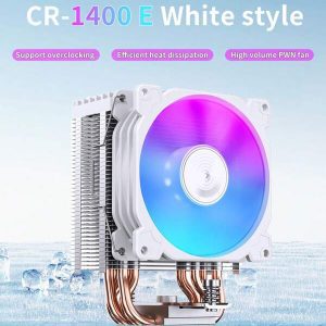 Enfriador De Cpu Blanco Jonsbo Cr1400 E Con Ventilador Para Pc