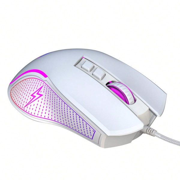 HXSJ Ratón USB con cable con retroiluminación de colores - Imagen 18