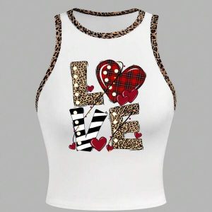 SHEIN EZwear Camiseta sin mangas