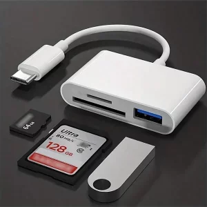Lector de tarjetas para teléfono inteligente de 1 pieza