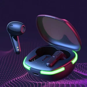 Teckwe Auriculares inalámbricos con luces LED coloridas
