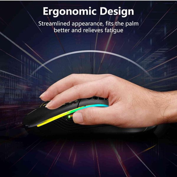 UrbanX Ratón para juegos con cable - Imagen 11