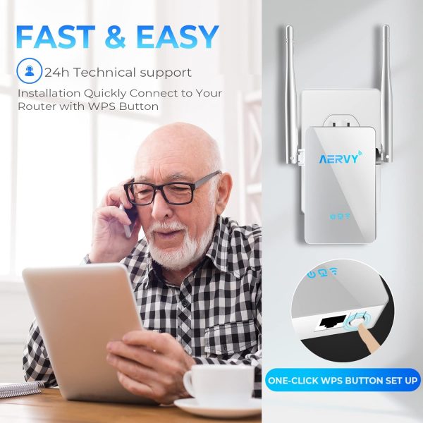 Amplificador de señal WiFi 2026 para el hogar y al aire libre - Imagen 5