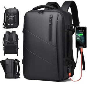 Men Backpack Book School Bags Daypack Business Laptop