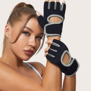 1 par de Guantes deportivos transpirables para hombres y mujeres