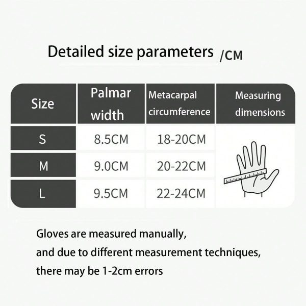 Guantes de fitness unisex - 1 par | Guantes de entrenamiento - Imagen 6