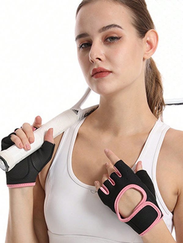 1 par de Guantes deportivos transpirables para hombres y mujeres - Imagen 5