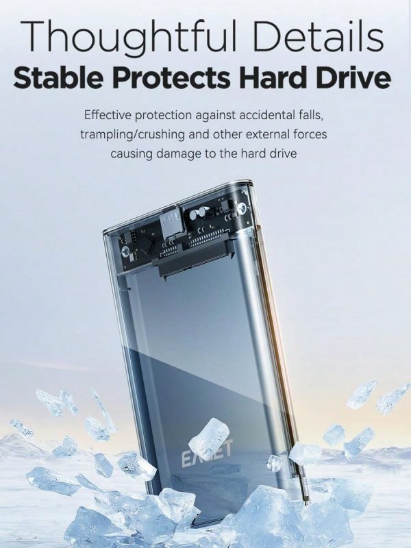 EAGET 2.5'' External Hard Drive Enclosure USB 3.0 To SATA III Hard Disk - Imagen 16