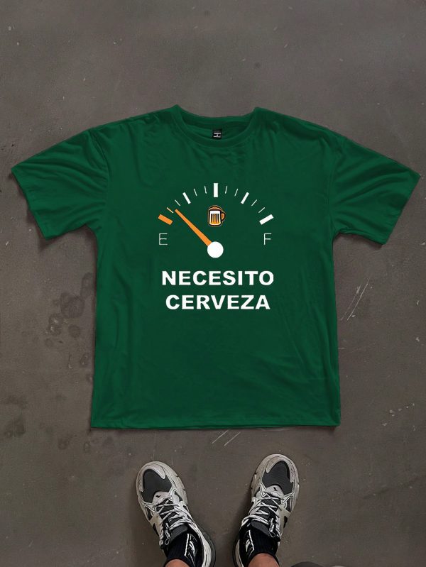 Manfinity Homme Camiseta de manga corta de cuello redondo - Imagen 6