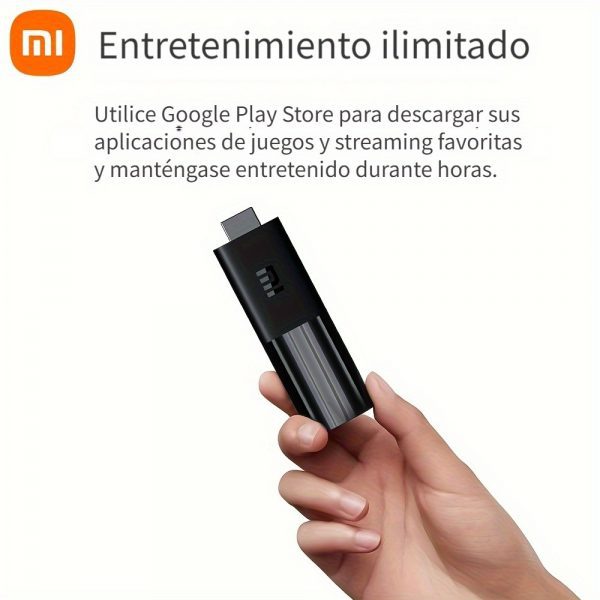 Xiaomi Mi TV Stick: Reproductor De Medios De Transmisión Portátil, Con Android TV 9.0 - Imagen 3