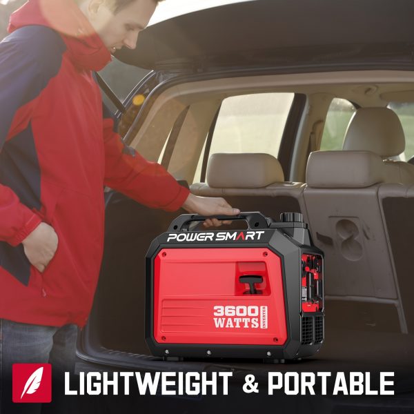 Generador de gas inversor Powersmart 3600W con capacidad en paralelo - Imagen 4