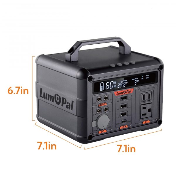 Estación de energía portátil 300W, Lumopal 298Wh - Imagen 2