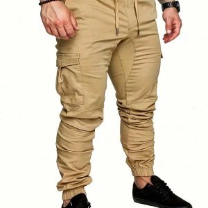 Manfinity LEGND Pantalones de trabajo para hombre con cordón