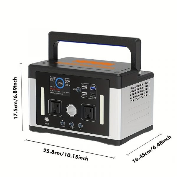 Generador solar de 700 W (pico de 1400 W) Estación de energía portátil de 577 Wh - Imagen 2