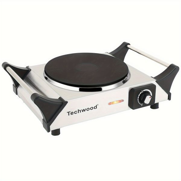 Placa caliente Techwood, cocina eléctrica para cocinar - Imagen 6