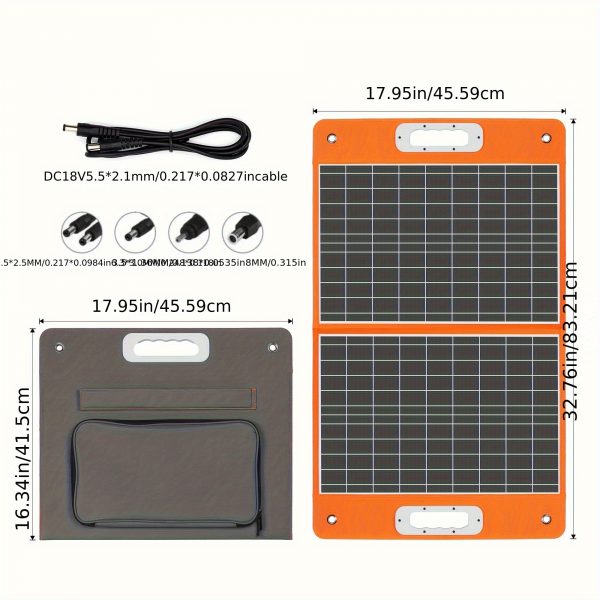 Generador solar con panel solar incluido, Flashfish 150W Estación de energía portátil - Imagen 7