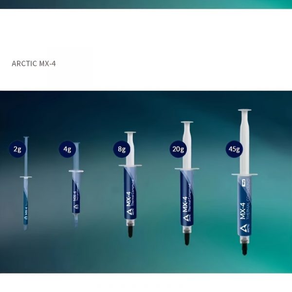 QIYN Arctic MX-4 Pasta Térmica, 4g - Grasa de Silicona de Alto Rendimiento para el Enfriamiento de CPU y Tarjetas Gráficas en Computadoras de Escritorio y Portátiles - Imagen 5