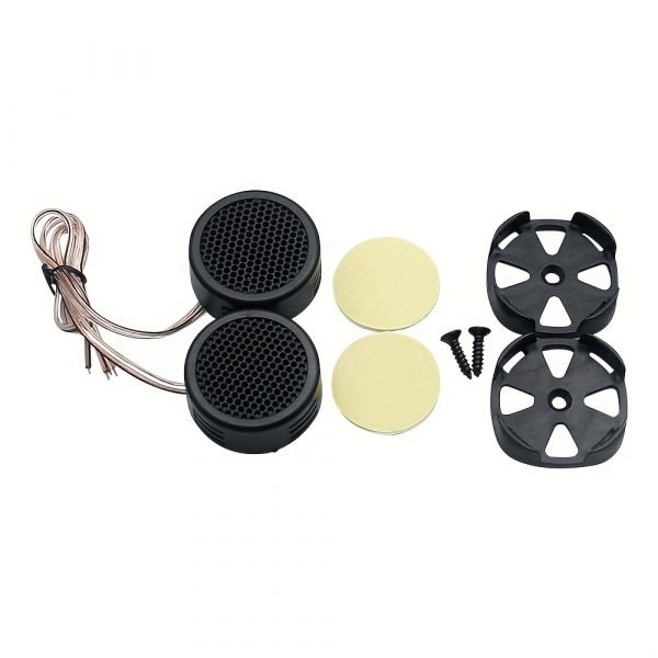 1par de Tweeter de Cúpula Mini de Alta Eficiencia Universal, Altavoz Potente de Audio de Sonido Súper de 2x 500W Klaxon Tone para Coche - Imagen 4