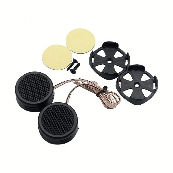 1par de Tweeter de Cúpula Mini de Alta Eficiencia Universal, Altavoz Potente de Audio de Sonido Súper de 2x 500W Klaxon Tone para Coche - Imagen 3
