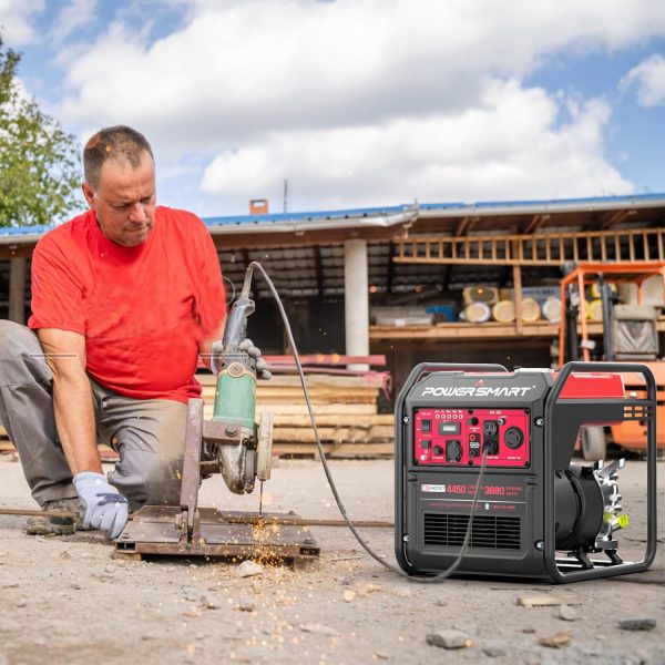 PowerSmart Generador inversor alimentado a gas, 4400 W 120 V de potencia - Imagen 13