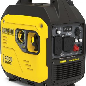 Champion Power Equipment Generador inversor portátil listo para RV de 4000 vatios