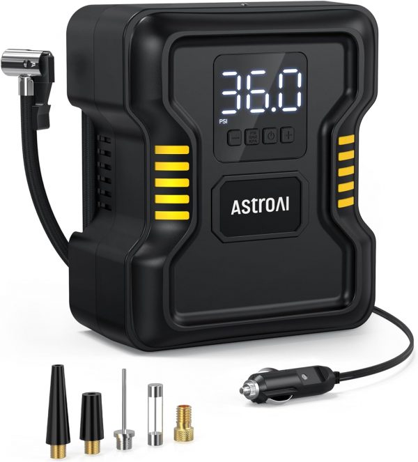 AstroAI Inflador de neumáticos Compresor de aire portátil 150PSI