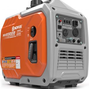 NOVUS Generador inversor portátil súper silencioso de 2300 vatios para uso doméstico