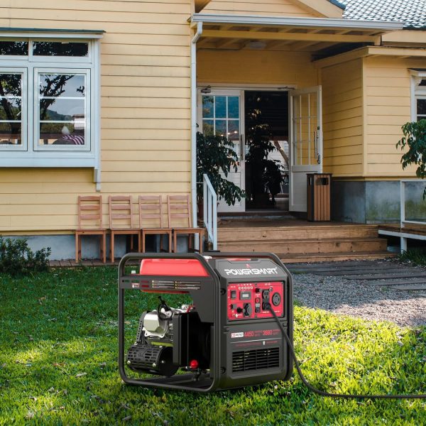 PowerSmart Generador inversor alimentado a gas, 4400 W 120 V de potencia - Imagen 16