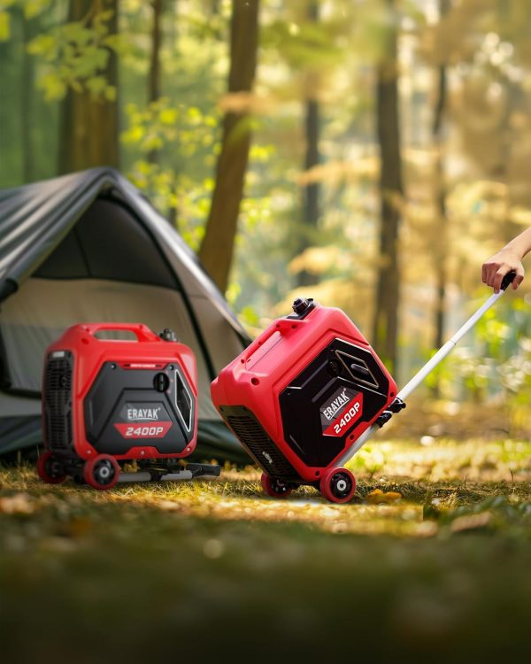 ERAYAK Generador inversor portátil de 2400 W para uso doméstico - Imagen 9