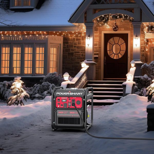 PowerSmart Generador inversor alimentado a gas, 4400 W 120 V de potencia - Imagen 6