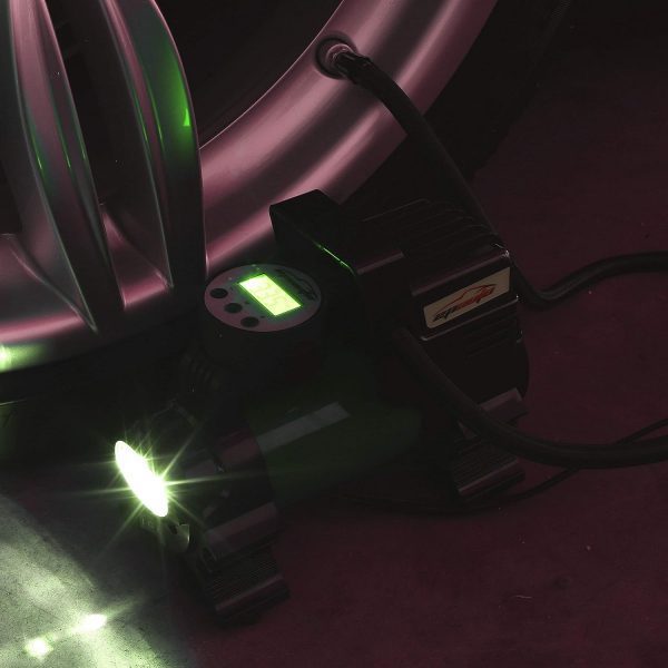 EPAuto - Bomba de compresor de aire portátil de 12 V de CC, inflador digital de neumáticos - Imagen 19