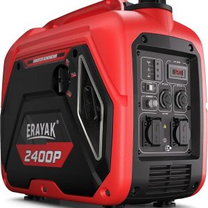ERAYAK Generador inversor portátil de 2400 W para uso doméstico