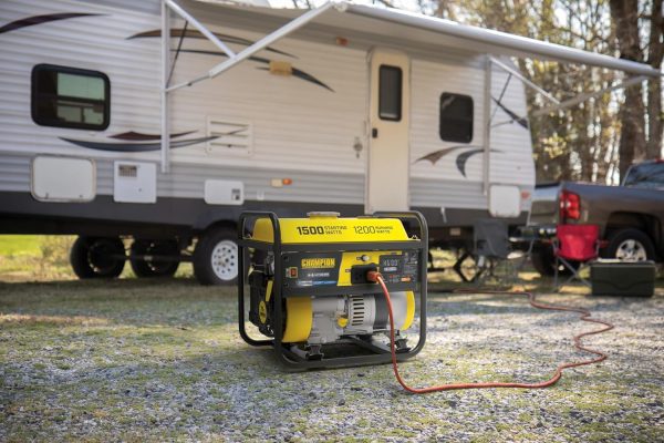 Champion Power Equipment Generador portátil de 1500 vatios con escudo de CO - Imagen 7