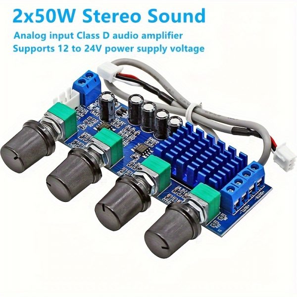 1pc Placa amplificadora de sonido estéreo de alta fidelidad, módulo de potencia de audio de clase D TPA3116D2