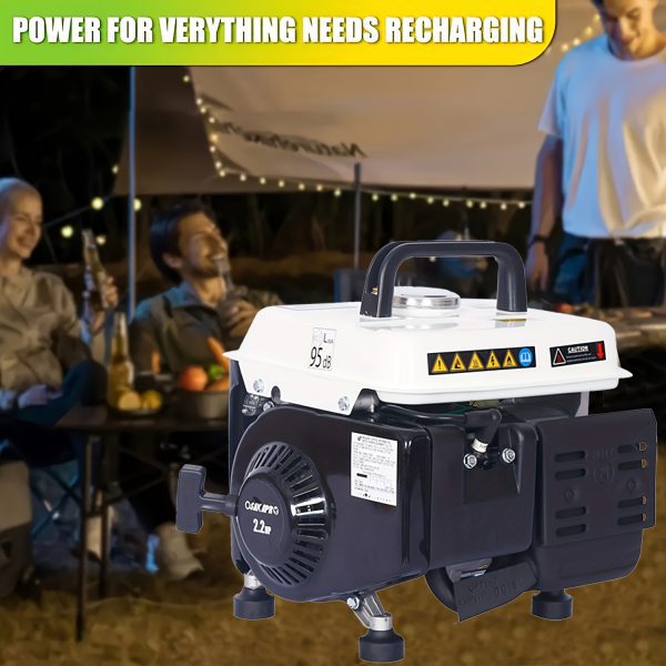 Generador portátil, Generador para exteriores de bajo ruido, Generador a gas - Imagen 6