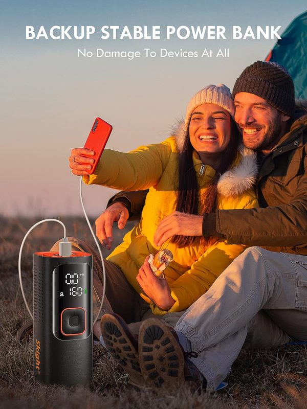 Compresor de aire portátil para inflador de neumáticos - Imagen 8
