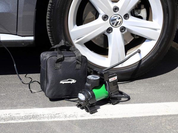 EPAuto - Bomba de compresor de aire portátil de 12 V de CC, inflador digital de neumáticos - Imagen 18