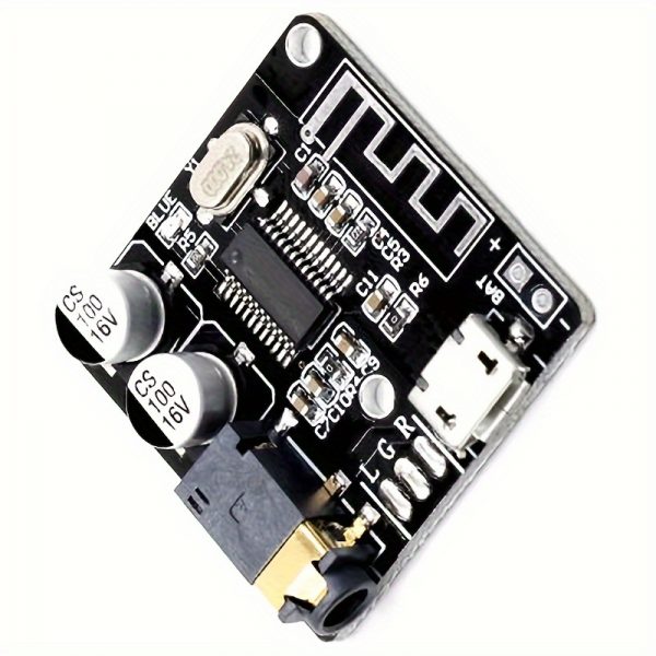 Placa Receptora de Audio Inalámbrica 5.0 con Decodificación MP3 Sin Pérdida, Alimentada por USB