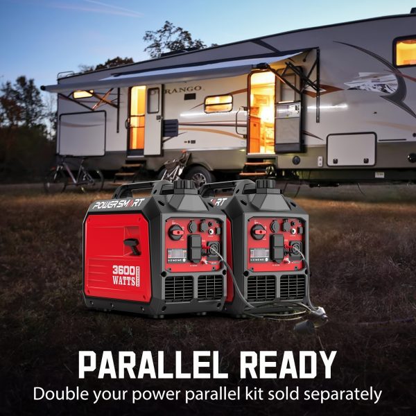 Generador de gas inversor Powersmart 3600W con capacidad en paralelo - Imagen 7