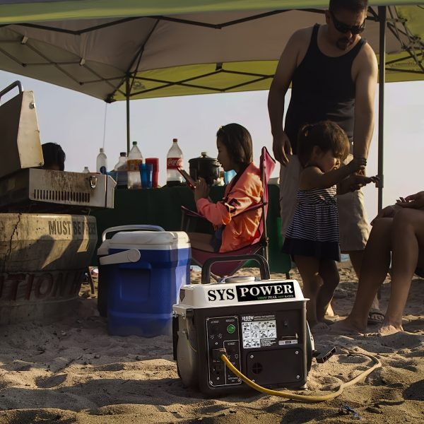 Generador portátil de 1000W a gasolina, ideal para acampar ultraligero - Imagen 5