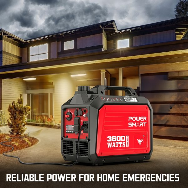 Generador de gas inversor Powersmart 3600W con capacidad en paralelo - Imagen 2