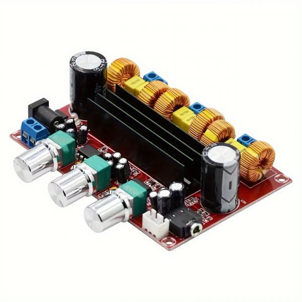 1 Unidad De Placa De Amplificador De Potencia De Subwoofer Digital De Canal 2.1 - Imagen 7