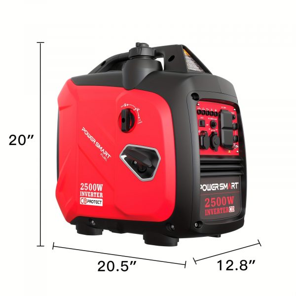 Generador portátil PowerSmart Inverter de 2500 vatios